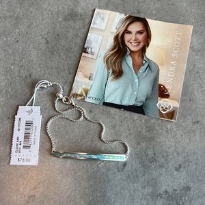 Kendra Scott NWT chain bracelet turquoise